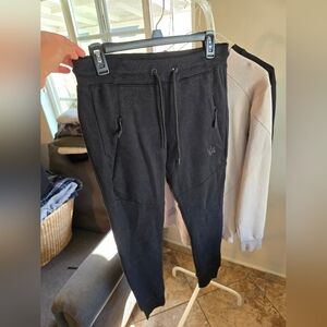 Men's Black Jogger Pants YoungLA